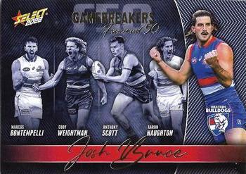 2022 Select AFL Footy Stars - Gamebreakers F50 #GB87 Josh Bruce Front